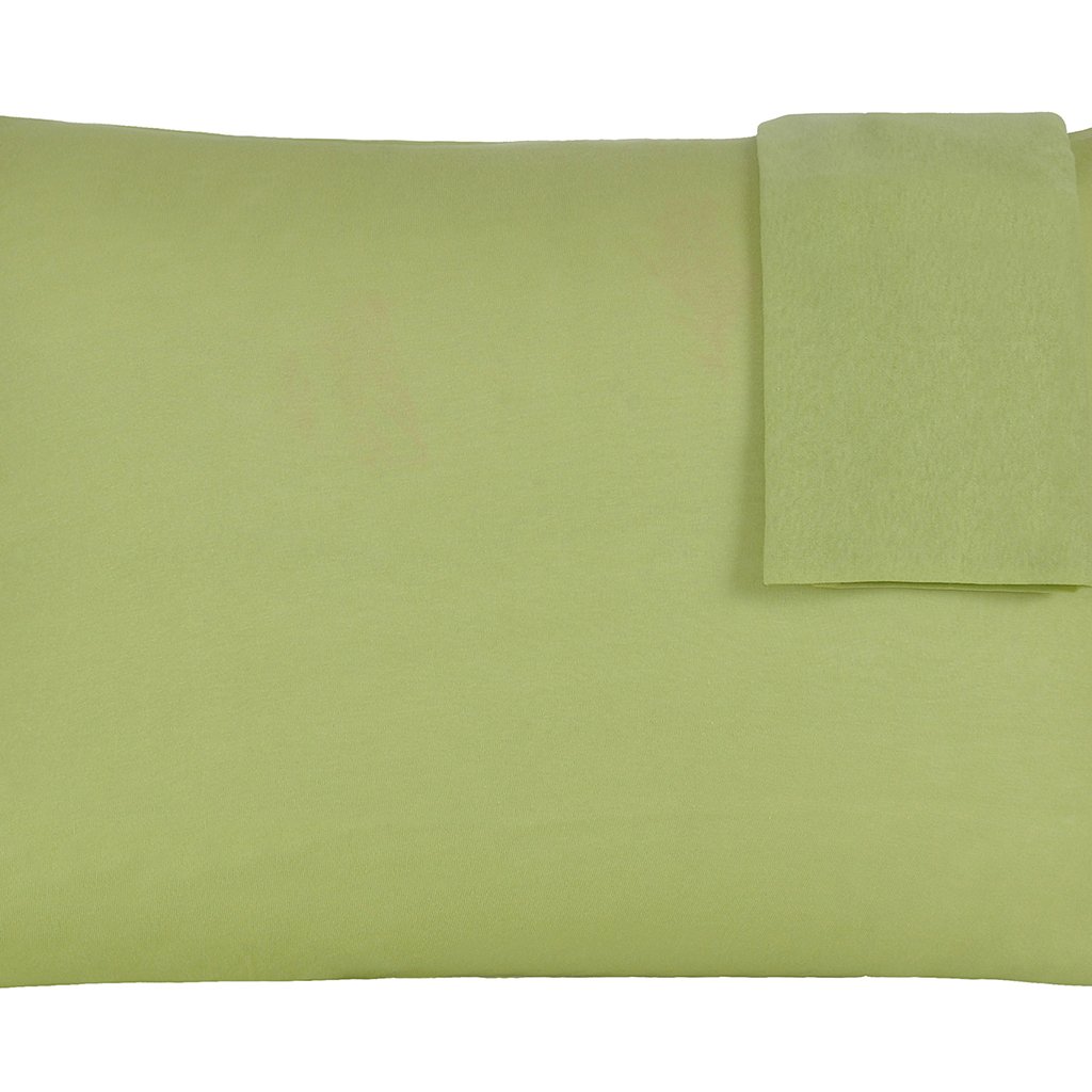 Jogo de Fronhas Serena Malha 100% Algodão 50x70cm Verde
