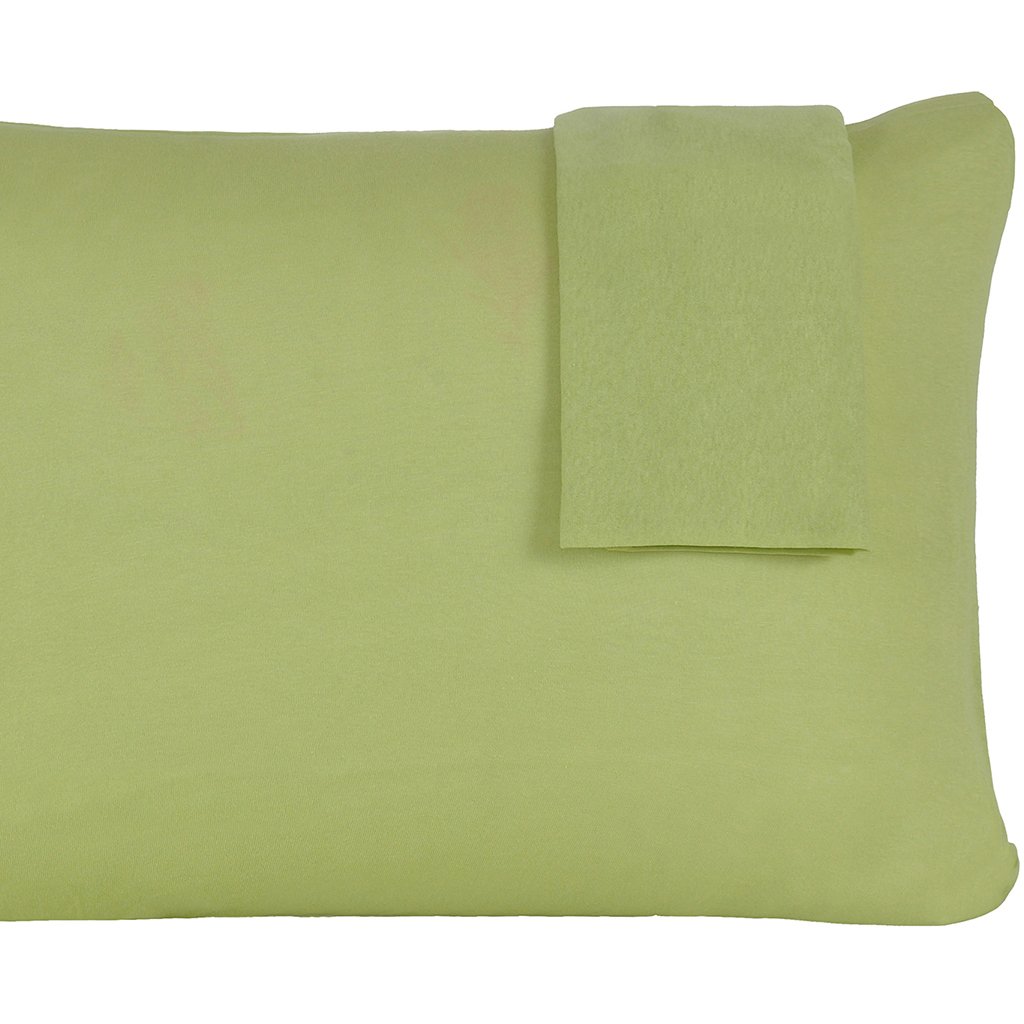 Jogo de Fronhas Serena Malha 100% Algodão 50x70cm Verde