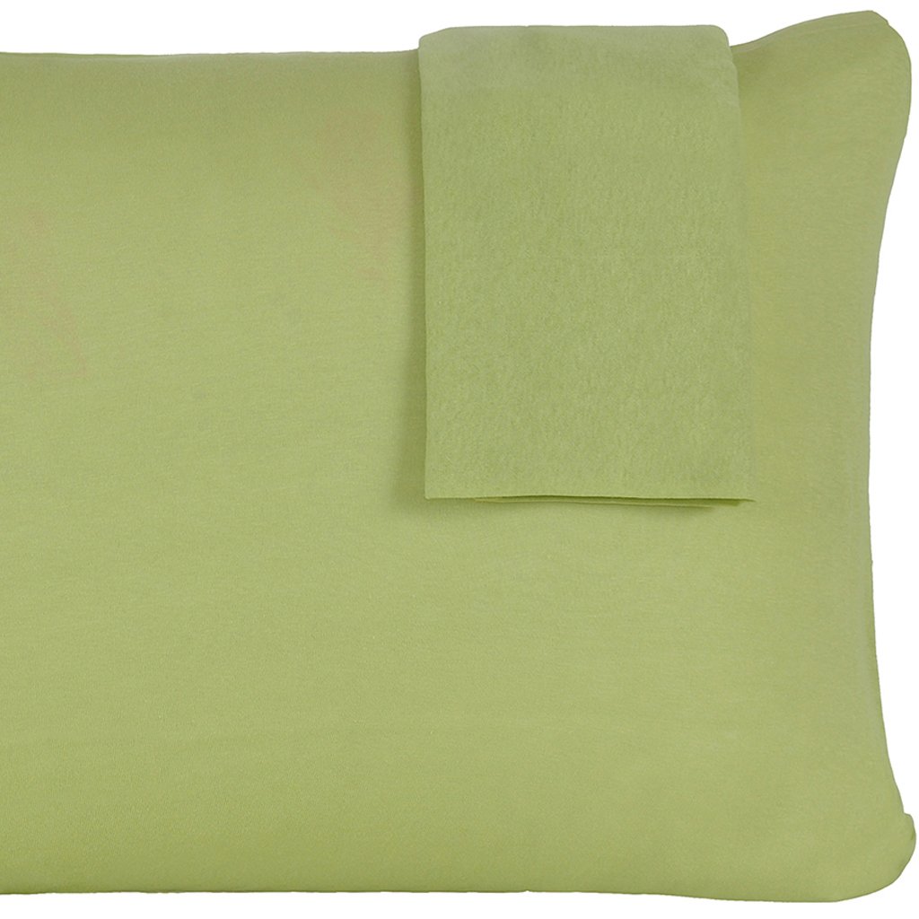 Jogo de Fronhas Serena Malha 100% Algodão 50x70cm Verde