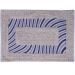 Tapete de Banheiro Slim Algodão 40x60cm Ondas