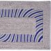 Tapete de Banheiro Slim Algodão 40x60cm Ondas