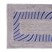 Tapete de Banheiro Slim Algodão 40x60cm Ondas
