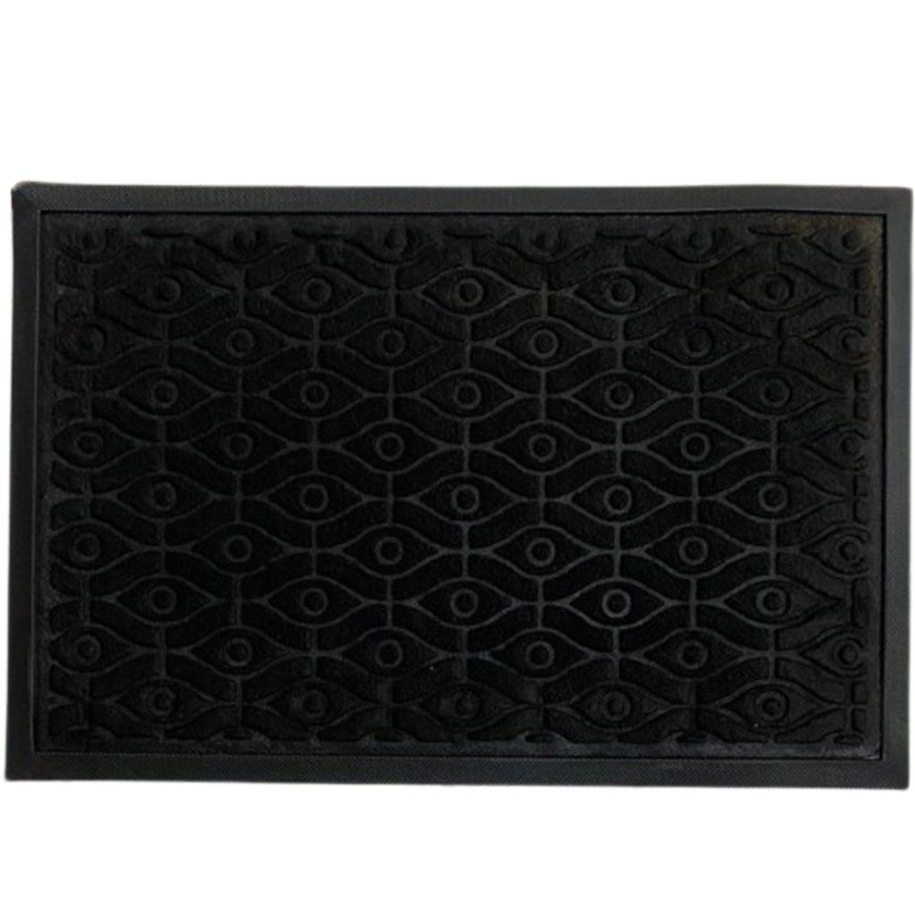 Tapete de Porta Emborrachado 40x60cm Preto