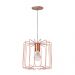 Pendente Aramado Cylinder Cobre