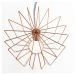 Pendente Aramado Cylinder Rose