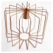 Pendente Aramado Cylinder Rose