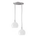 Pendente Branco com 2 Lâmpadas