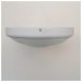 Plafon Circular De Alumínio Branco 25cm 2L