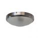 Plafon Circular De Alumínio Escovado 25cm 2L