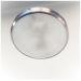 Plafon Circular De Alumínio Escovado 25cm 2L