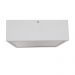 Plafon Quadrado De Alumínio Branco 20cm