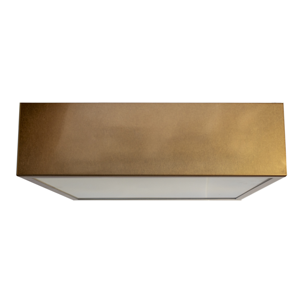 Plafon Quadrado De Aluminio Grafite 25cm