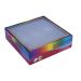 Plafon Quadrado De Aluminio Grafite 25cm