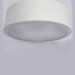 Plafon Redondo De Aluminio Branco 25cm 2L