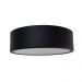 Plafon Redondo De Aluminio Preto Fosco 20cm 1L