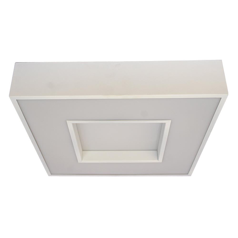 Plafon Sobrepor Quadrado Branco Fosco 40cm 4054