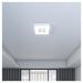 Plafon Sobrepor Quadrado Branco Fosco 40cm 4054