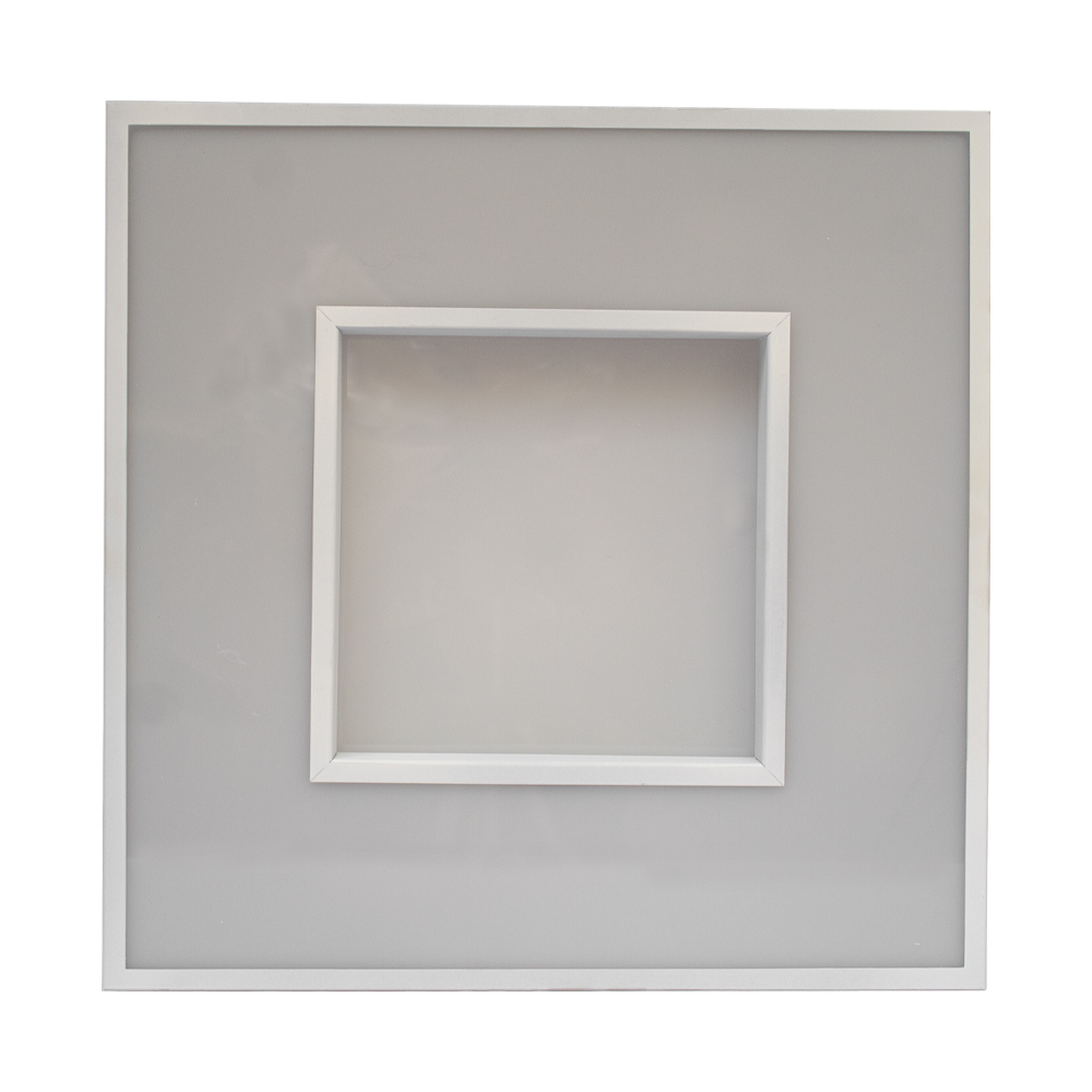 Plafon Sobrepor Quadrado Branco Fosco 40cm 4054