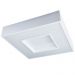 Plafon Sobrepor Quadrado Branco Fosco 40cm 4054