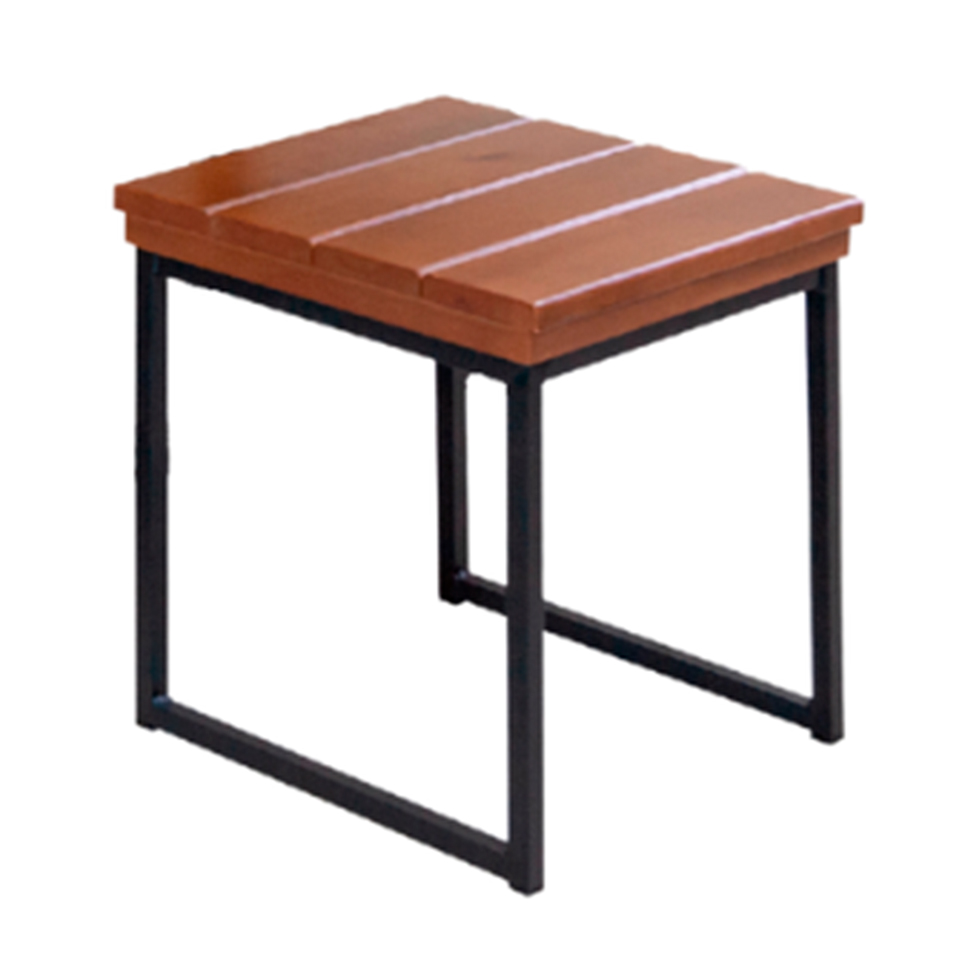 Conjunto com 2 Bancos Capri Marrom e Preto