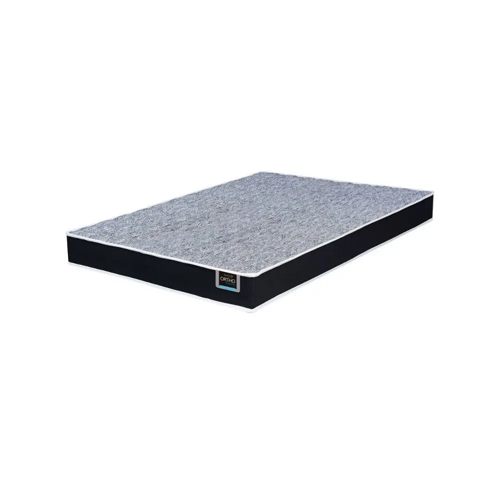 Colchão Casal de Espuma D28 Selado INMETRO Anti Germes Preto em Promoção 138x188 Ot