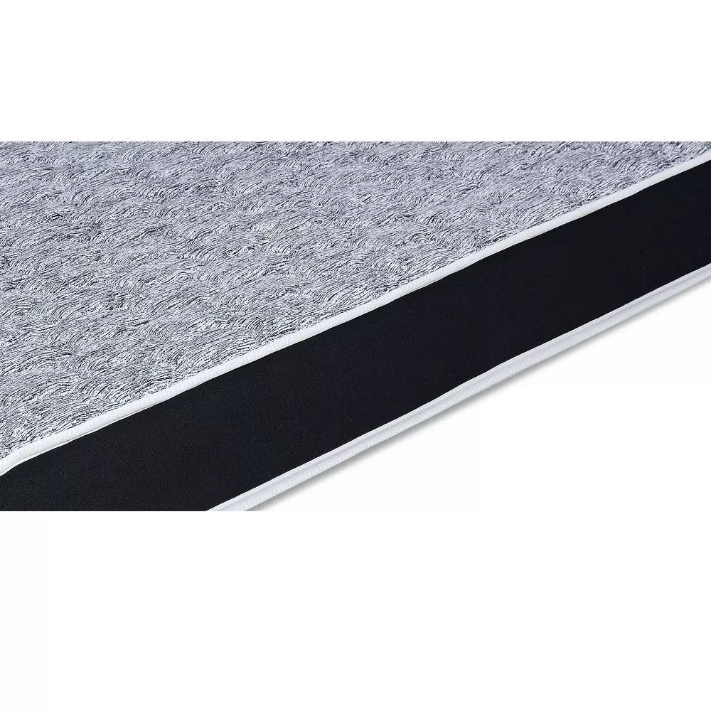 Colchão Casal de Espuma D28 Selado INMETRO Anti Germes Preto em Promoção 138x188 Ot