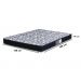 Colchão D33 Inteiro Espuma Medida Especial Viúva Dupla Face Selo Inmetro Sc 120x188