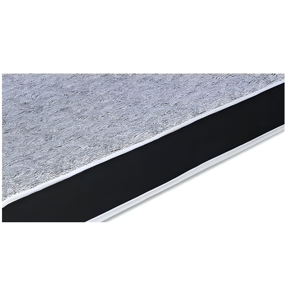 Colchão Viúva Preto De Espuma D28 Selo Inmetro Medida especial 128x188x14 Ot