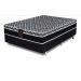 Kit Colchão Queen Size Molas De Fio Continuo Confortável Alta Qualidade Certificado Pelo Inmetro + Cama Base Box Luxo Cfl