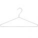 Cabide Cromado de Roupa Unitário Simples para Guarda Roupas Closets Passerini