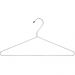 Conjunto 72 Cabide De Roupa Cromado Tintureiro Lavanderia