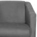Poltrona Decorativa Bia Suede Cinza Escuro MPassos