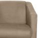 Poltrona Decorativa Bia Suede Marrom Claro MPassos