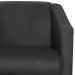 Poltrona Decorativa Bia Suede Preto MPassos