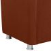 Poltrona Decorativa Bia Suede Terra Cota MPassos