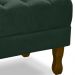 Puff Puf Retro Capitone 52x44cm Suede Verde MPassos
