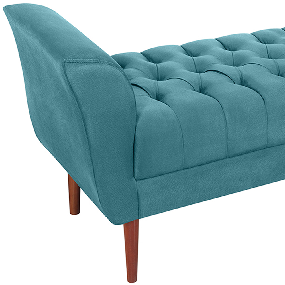 Recamier Grecia 150cm Suede Azul MPassos