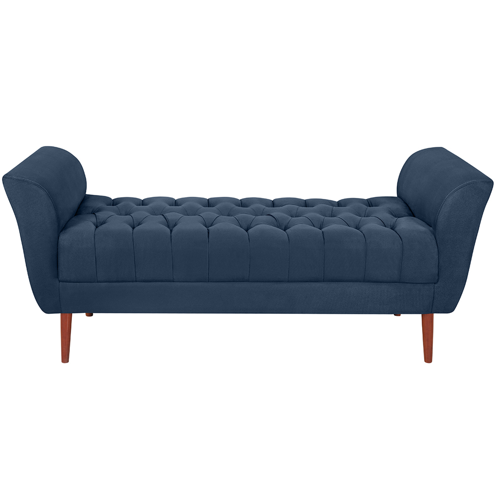Recamier Grecia 150cm Suede Azul Marinho MPassos