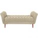 Recamier Grecia 150cm Suede Bege MPassos