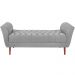 Recamier Grecia 150cm Suede Cinza Claro MPassos