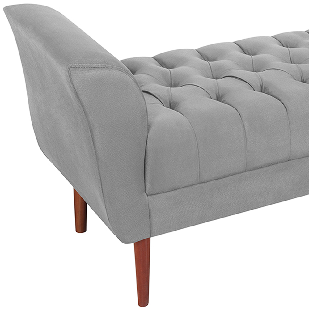 Recamier Grecia 150cm Suede Cinza Claro MPassos