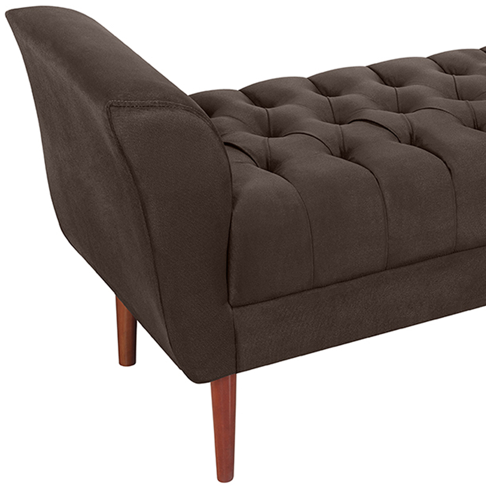 Recamier Grecia 150cm Suede Marrom MPassos