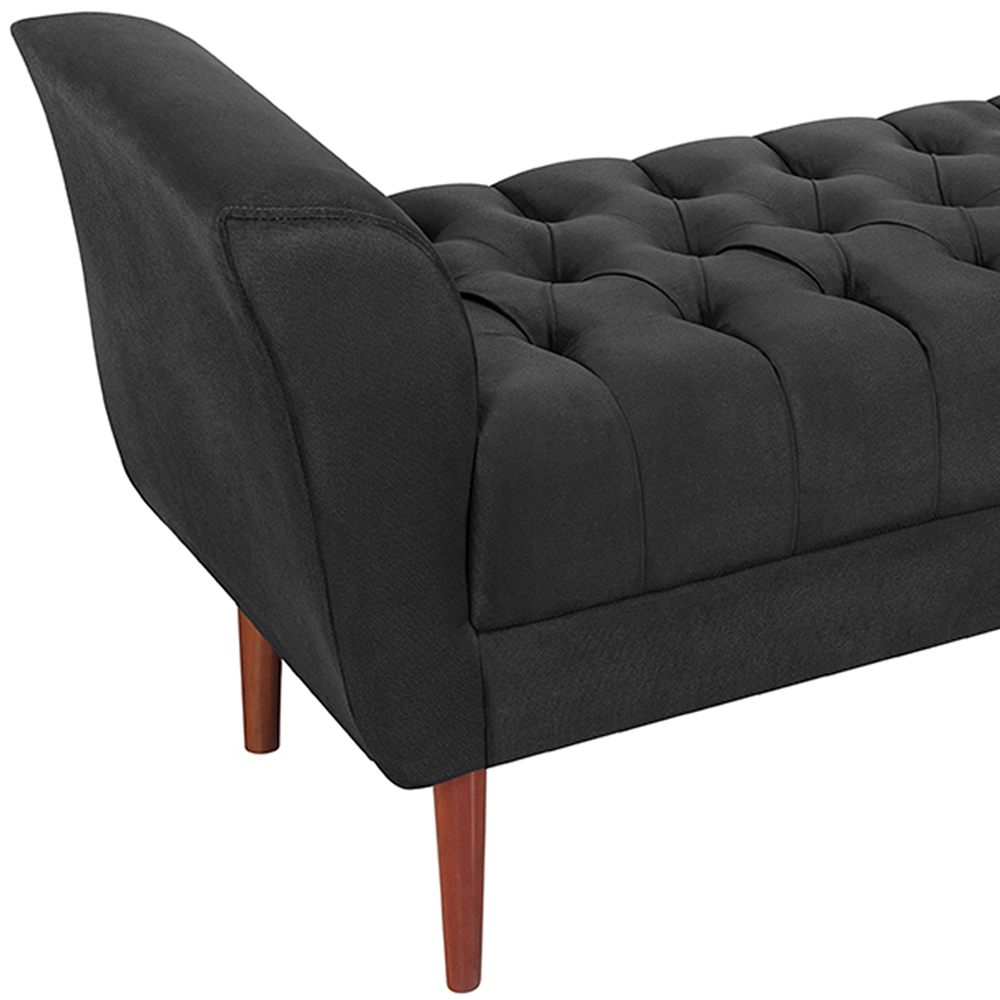 Recamier Grecia 150cm Suede Preto MPassos