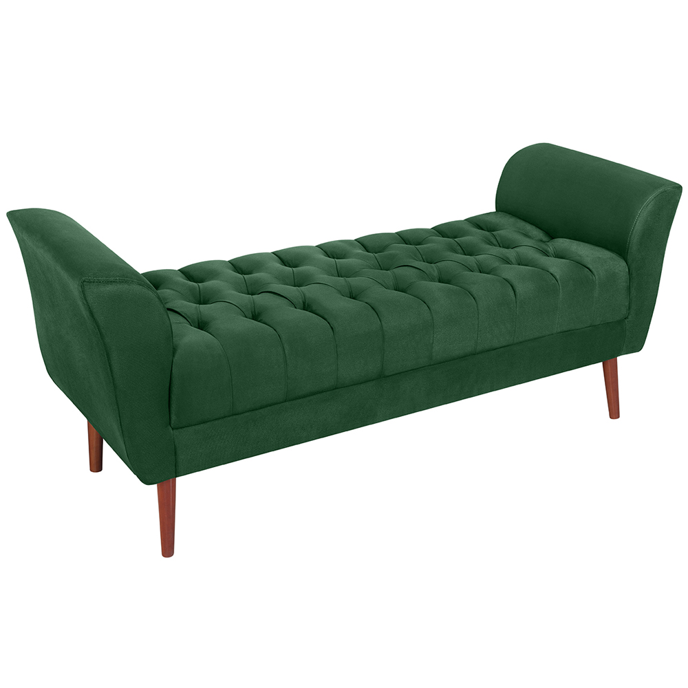 Recamier Grecia 150cm Suede Verde MPassos