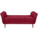 Recamier Grecia 150cm Suede Vermelho MPassos