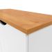 Buffet Prism 2 PT Branco e Cinamomo