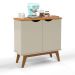 Buffet Prism 2 PT Off White e Cinamomo