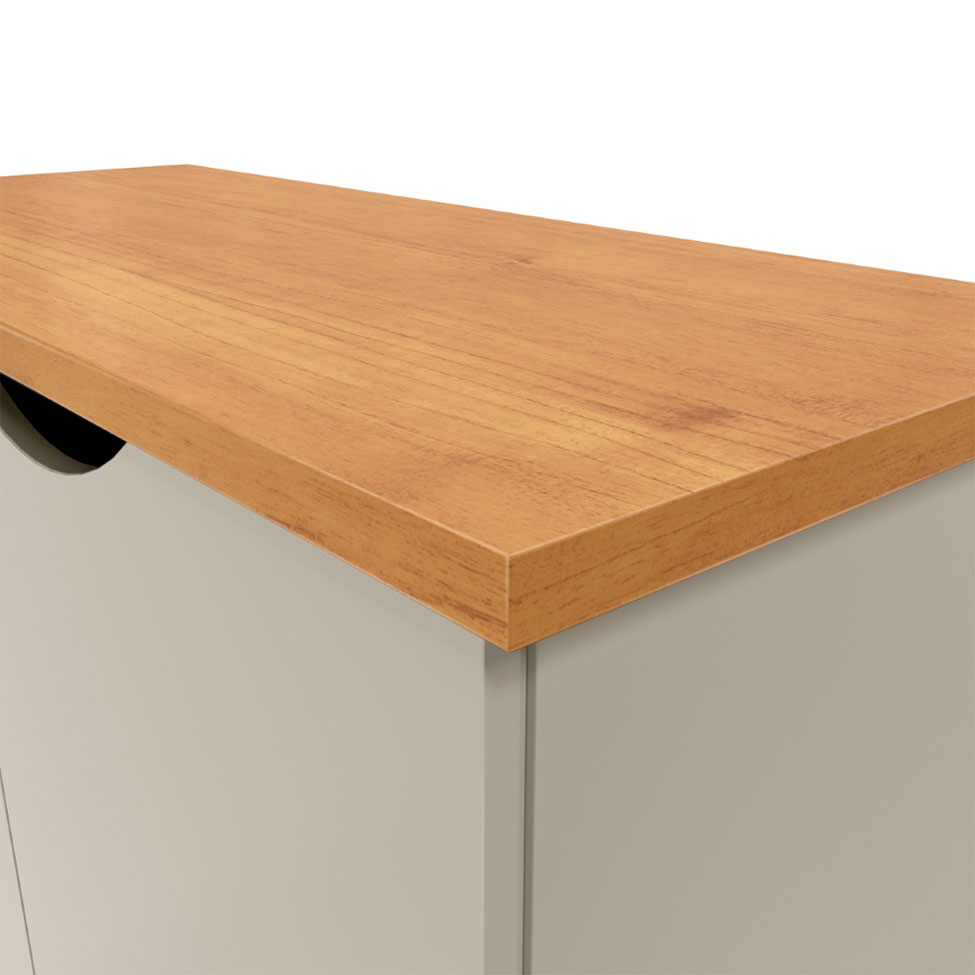 Buffet Prism 2 PT Off White e Cinamomo