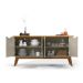 Buffet Prism 4 PT Off White e Cinamomo