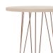 Conjunto com 2 Mesas Laterais Evolution Off White 62 cm